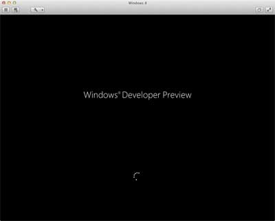 Windows 8 Developer Edition 起動